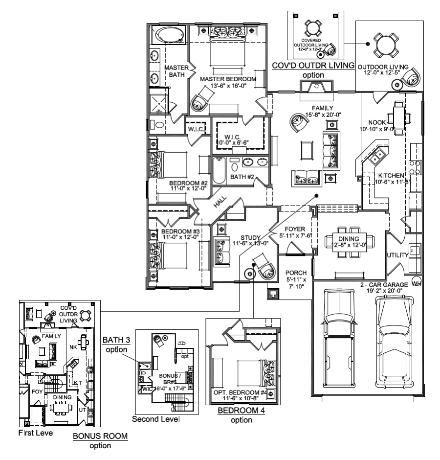 Westminster Floor Plan Lowder New Homes
